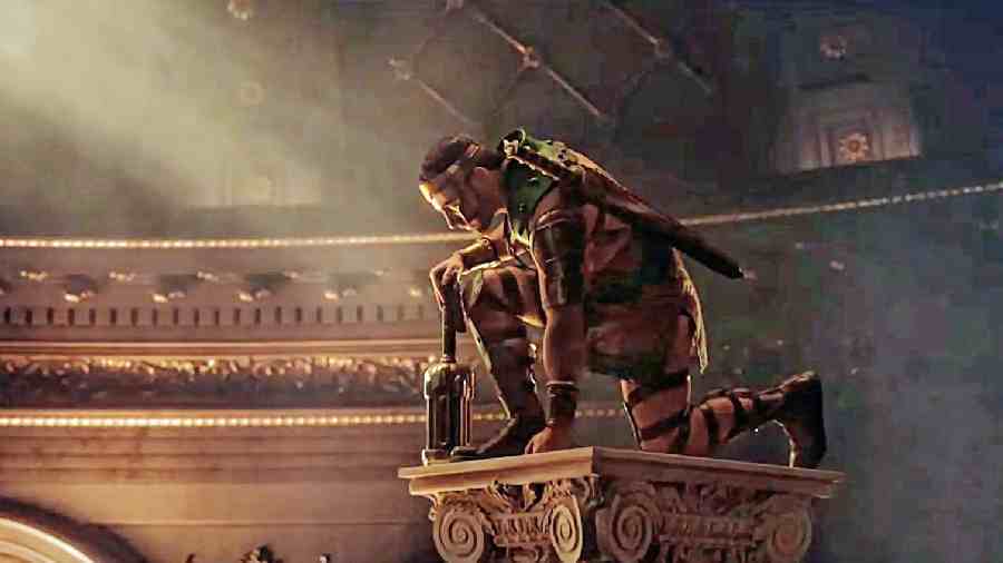 Brett Goldstein in a scene from Thor: Love and Thunder