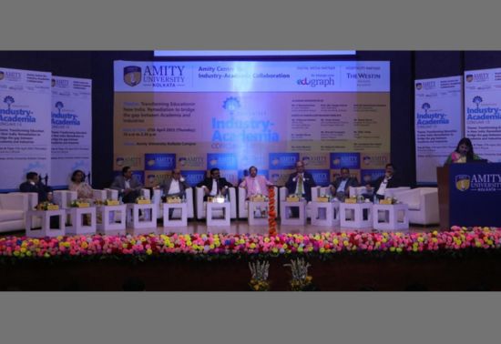 Amity University Kolkata organized the Industry-Academia Conclave 1.0 in synergy with Amity Centre for Industry-Academia Collaboration on the 27th of April 2023 in the University Campus