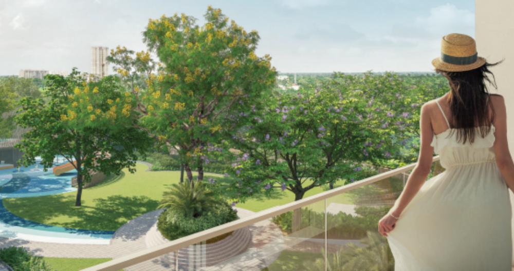 Apartments with vast green views