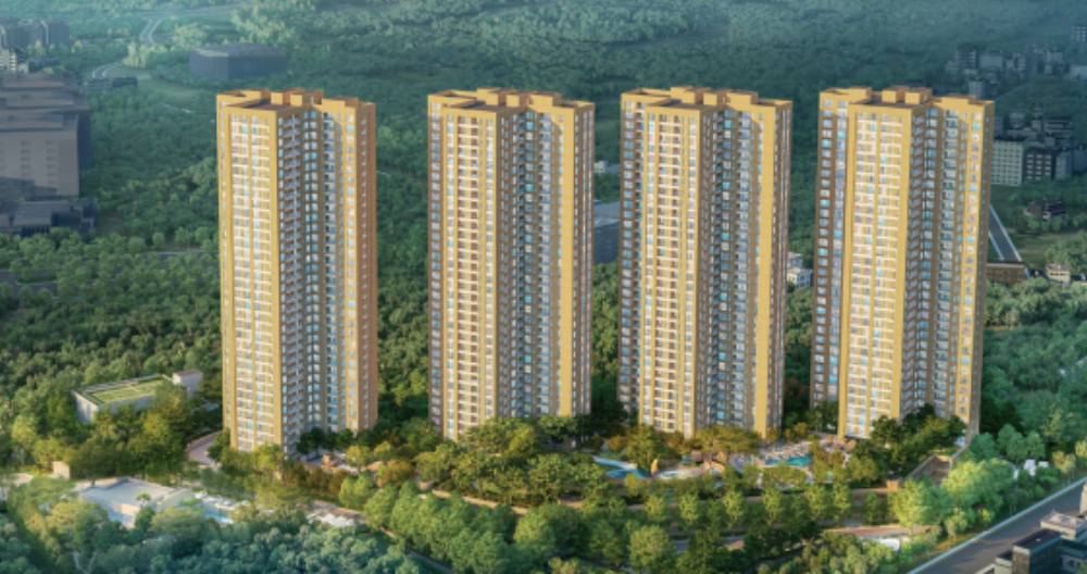 Day view of the towers