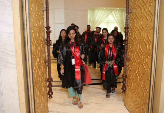 Clad in their graduation gown and sash, the graduating students of Batch 2020-22 stepped in style to receive their certificates and diplomas at their Convocation Ceremony.