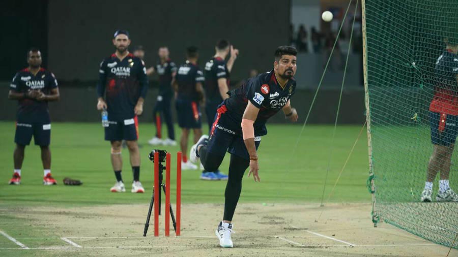 Karn Sharma (RCB): His may not be the first name that comes to mind when one thinks of game-changing leg-spinners in the IPL, but Sharma brought his A-game to the middle against LSG in a pulsating encounter. Going at just five per over in his spell, Sharma picked up the crucial wickets of Nicholas Pooran and Marcus Stoinis, depriving LSG of their finishing power and handing RCB two points in a low-scoring thriller