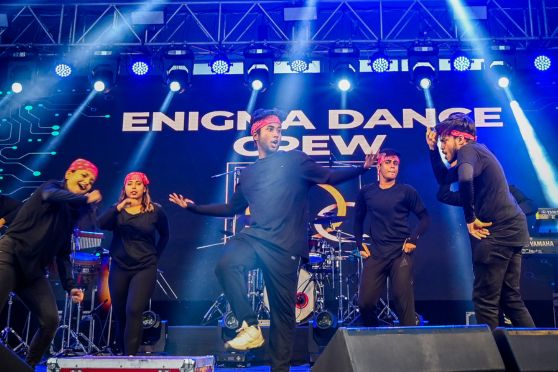 Some of the most memorable performances from the festival included Enigma Dance Crew's mesmeric dance performance