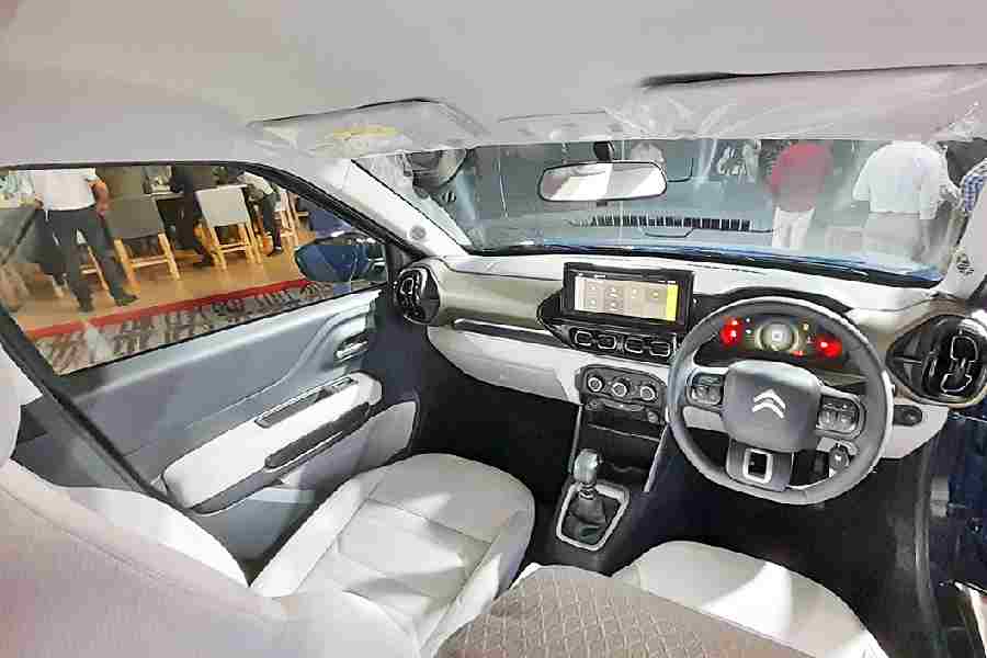The interiors are similar to the C3, but get some chrome bits that make it look more upmarket and finally, a much-needed instrument cluster that is in line with what one might expect in this segment.