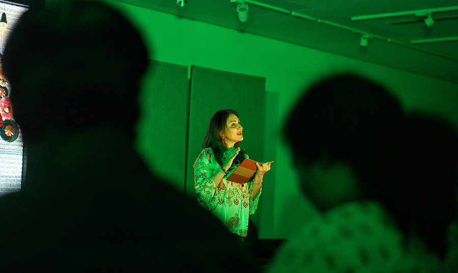 Anupa Roy, in her mid-40s, said ‘Everything that she has said is literally my life. If she can connect with an audience like this, it’s just brilliant. The one-to-one connection that she was able to build, that too single-handedly, takes a lot. She definitely has the pedigree to do it but even then, I feel it was one of the most outstanding plays I’ve watched’