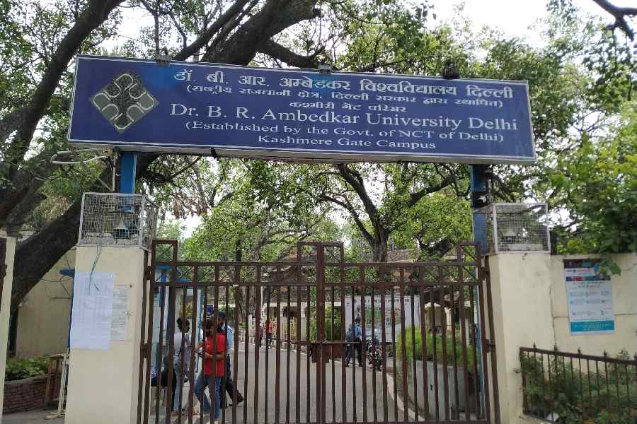 phd in dr br ambedkar open university