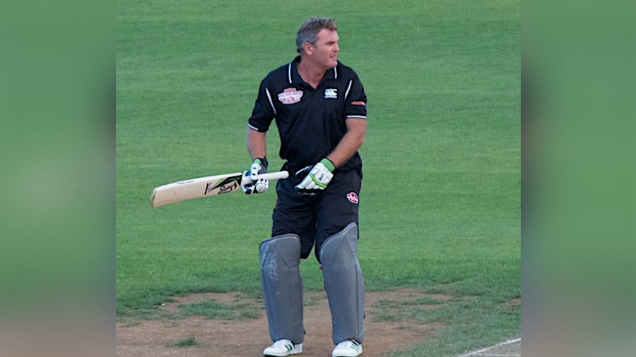 Kiwi cricketer Martin Crowe