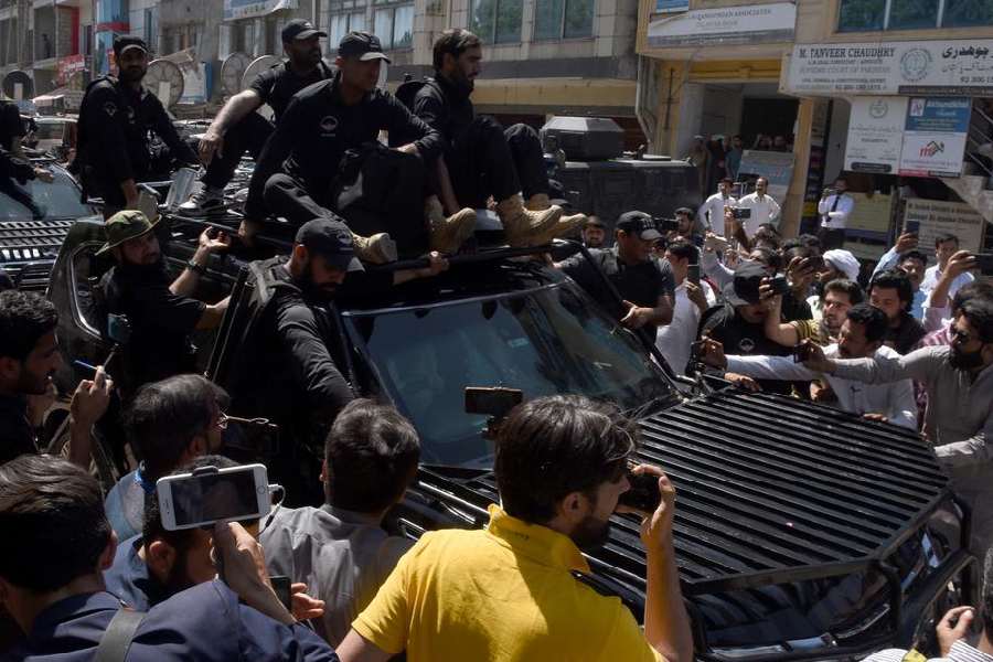 He said that Khan has been arrested in the Al-Qadir Trust case. 