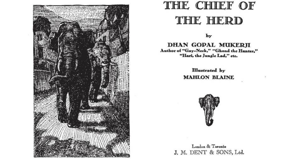 The opening pages from the originally published, illustrated title of the book