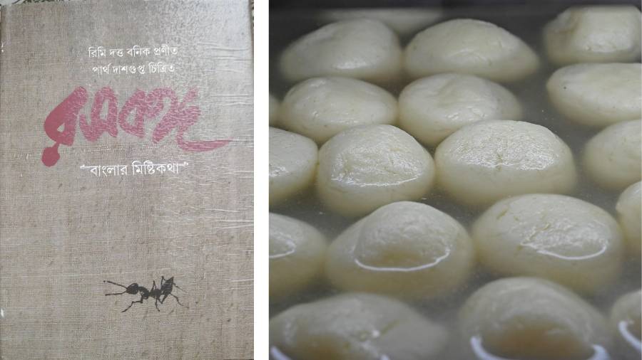 Rimi Dutta Banik's book 'Rasabanga' traces the journey of many famous Bengali sweets like the 'roshogolla'