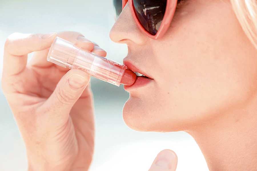 Lips are particularly prone to getting affected by long periods in the sun and a sun-block lipstick can guard against that