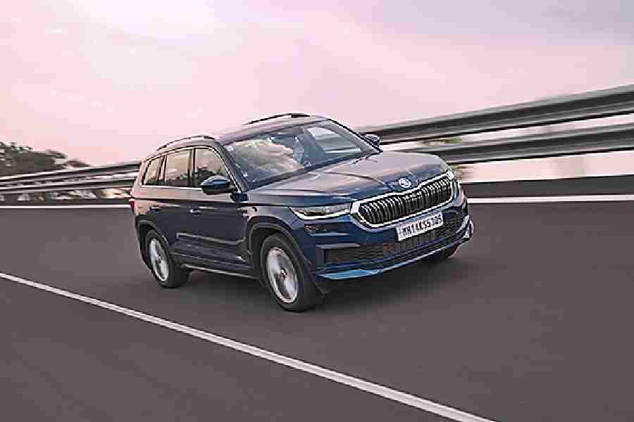 On the High-speed Track, the Kodiaq cooly crossed the 200kmph mark quite easily
