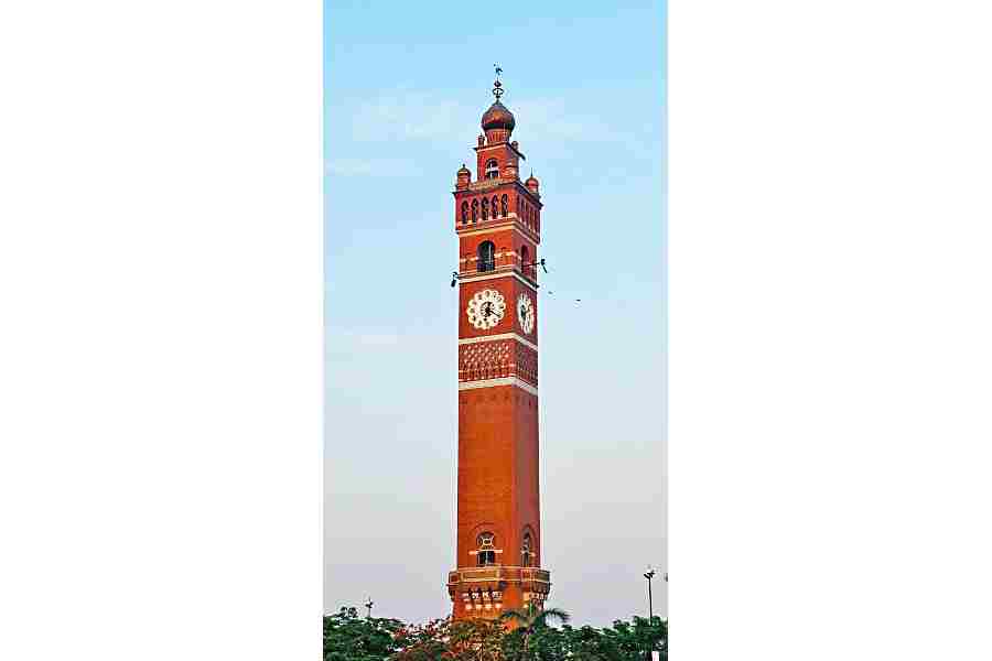 The famed Clock Tower of Husainabad was built to mark the arrival of Sir George Couper, the first lieutenant governor of the United Province of Awadh.