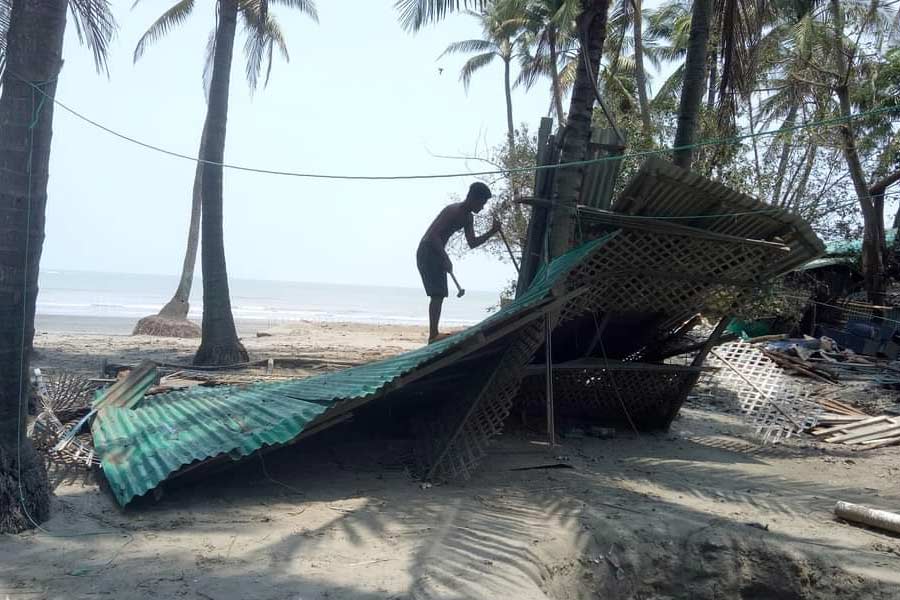 Saint Martin's Island and Saha-parir dweep, Bangladesh