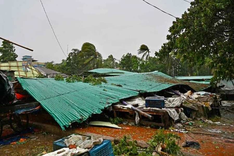 Cyclone Mocha | First Pictures: Cyclone Mocha Wreaks Havoc In ...