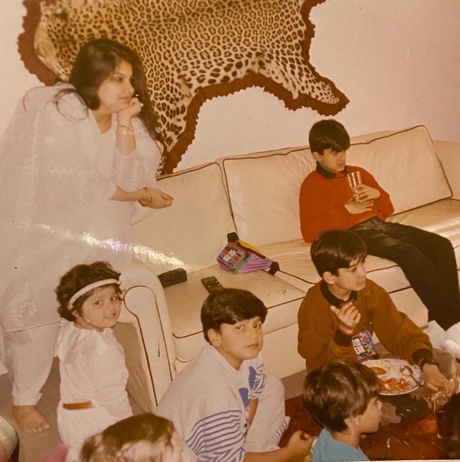 Arjun Kapoor shared a childhood photo, remembering his late mother Mona Shourie Kapoor. “Keep watching over us Maa ❤️,” he wrote. 