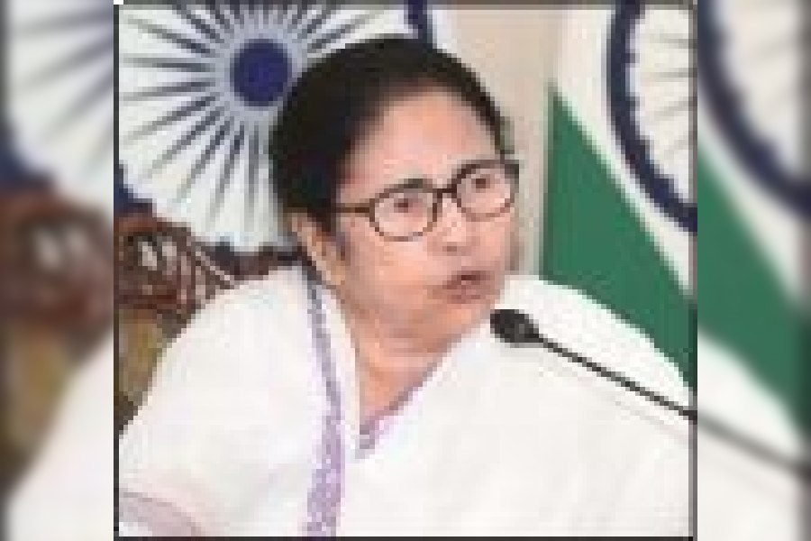 Chief minister Mamata Banerjee speaks at Nabanna on Monday