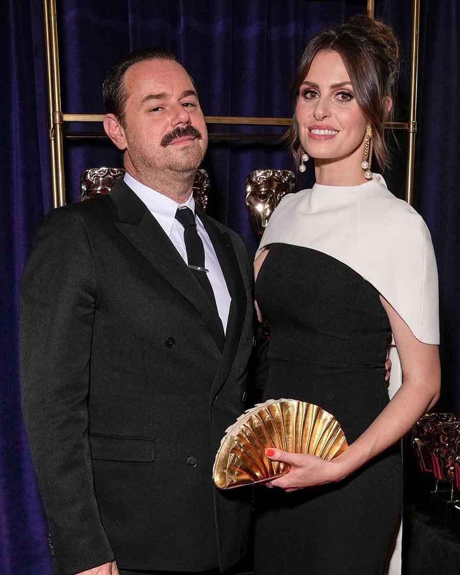 Ellie Taylor looked elegant in a black-and-white gown as she presented the Daytime Award with actor Danny Dyer. The comedian later caught attention posing naked on her Instagram story after the event.