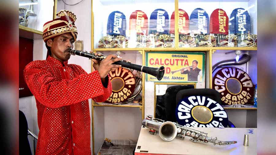As the city gets ready for summer and monsoon weddings, bands around Kolkata are fully booked and busy preparing