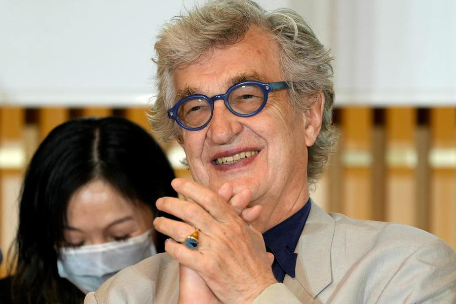 German filmmaker Wim Wenders premieres two new works at the festival