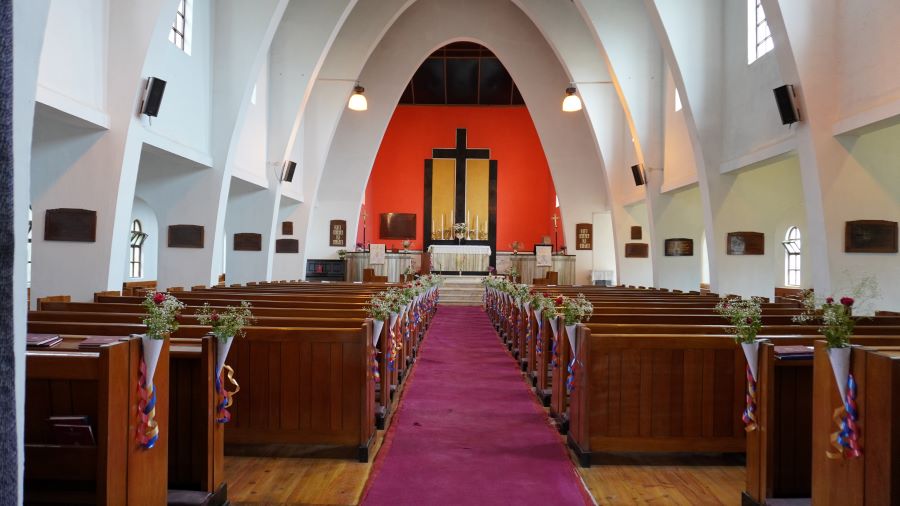 Several sections of St. Paul’s has undergone renovation recently, including its chapel