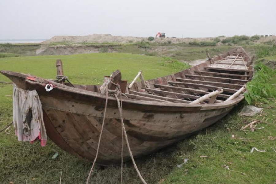 The present condition of the boat