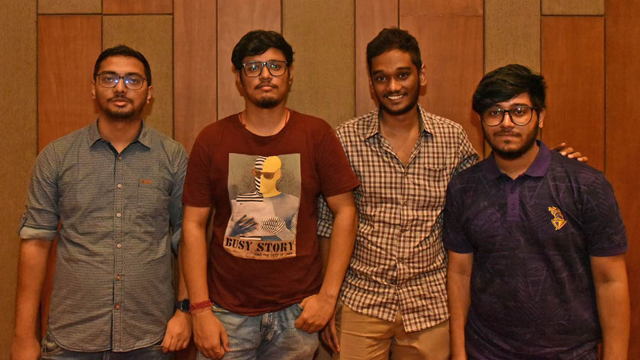 The team from University of Engineering & Management 