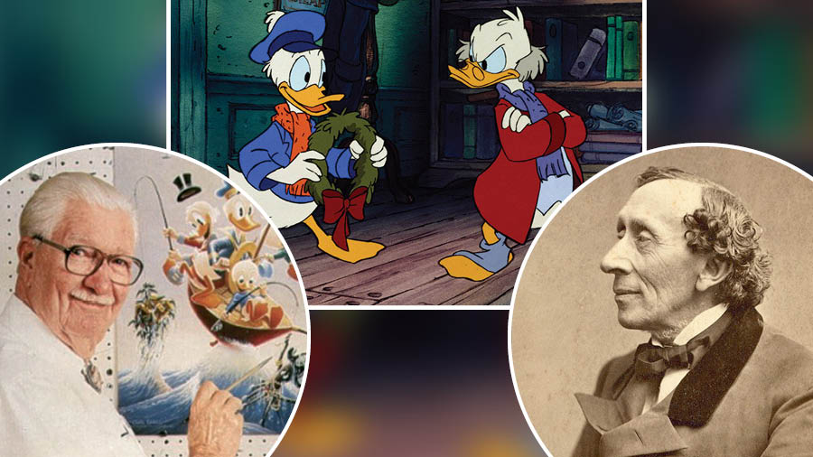 Questions included ‘What was Carl Barks, creator of Donald Duck and Scrooge McDuck, called due to his influence on the genre?’ the answer to which was Hans Christian Andersen