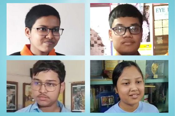 Toppers of the WBBSE Madhyamik 2023 exams