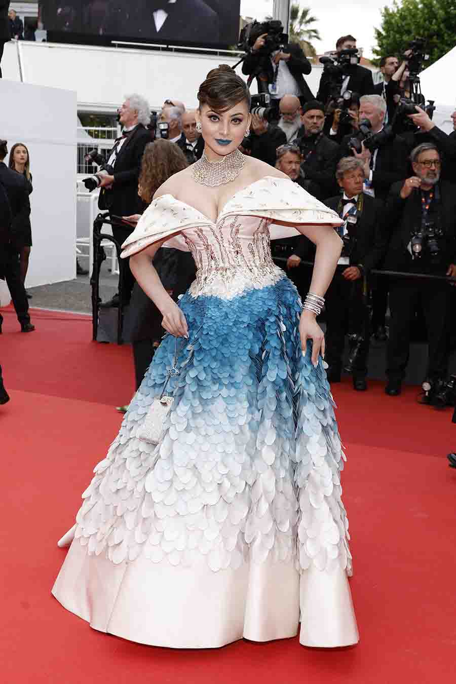 Aishwarya Rai's Stylish Blue Gown At The Cannes Film Festival