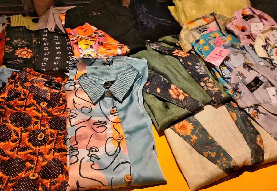 Anushree Agarwal brought an array of kidswear from her brand, ‘Toodle Doodles’, which dealt in  ethnic wear, Indo-western, fancy corsets, coats and nightwear — for both boys and girls 