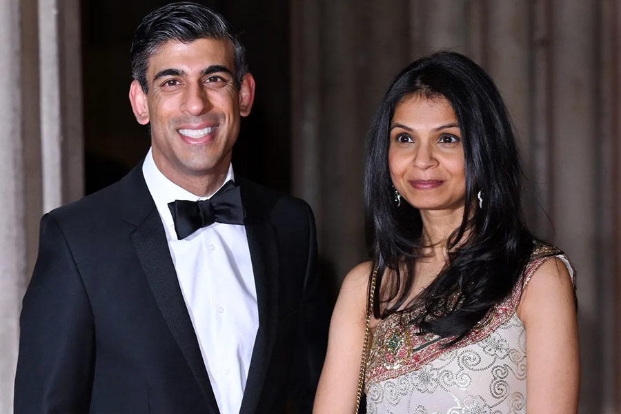 Rishi Sunak, wife Akshata Murty’s fortunes take a hit in new rich list ...