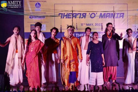 The festival brought together some of the most talented and innovative artists from across the city of Kolkata, who presented their best works on stage.