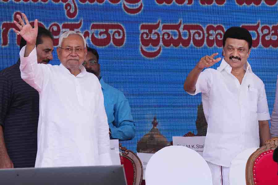 Bihar Chief Minister Nitish Kumar, Tamil Nadu Chief Minister M K Stalin's presence in the oath taking ceremony highlighted 'Unity in Opposition'