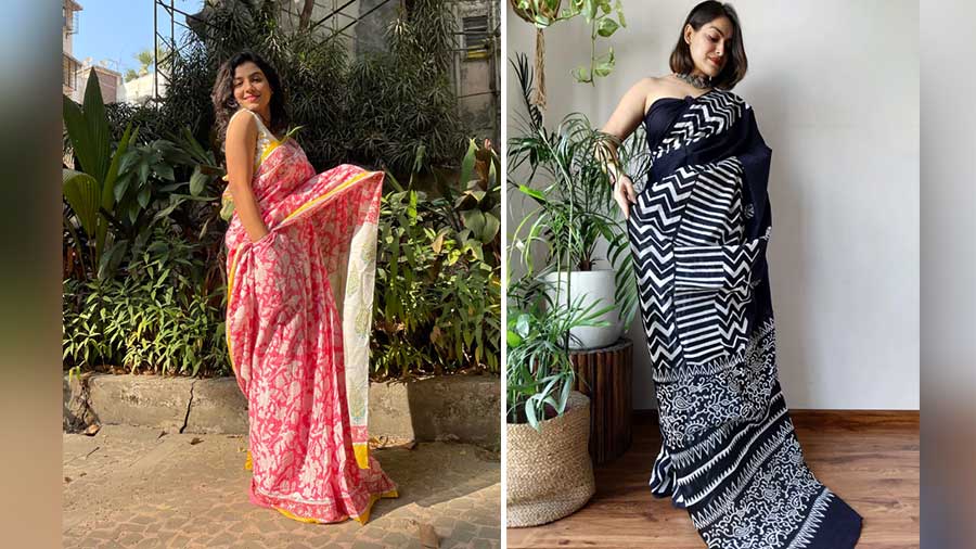 The Local Nation brings saris with pockets - Telegraph India
