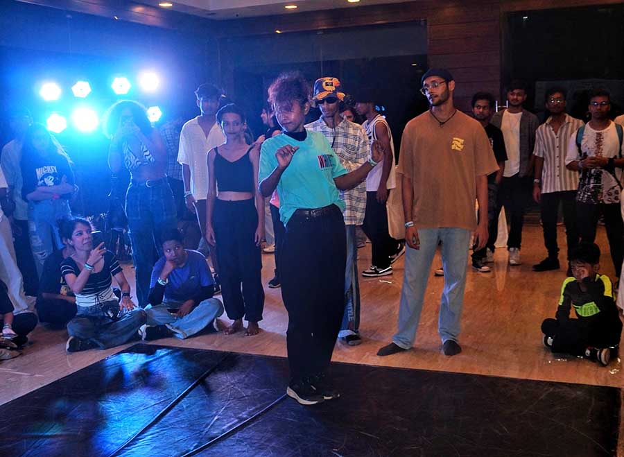 Jenny got a lot of cheers for her freestyle whacking