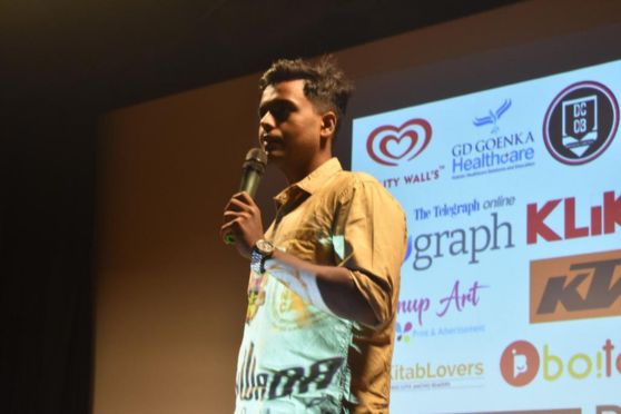 Rohit Narayan Mishra,a reknowned comedian graced the Cellestra and performed a wonderful standup comedy that tickled everybody's funny bones and gave the entire audience a good time.