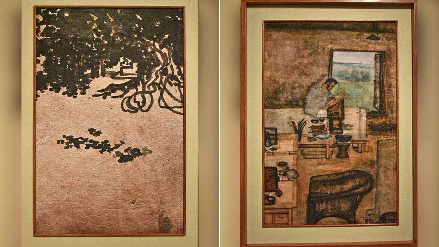 Two of the masterpieces by Benodebehari Mukherjee