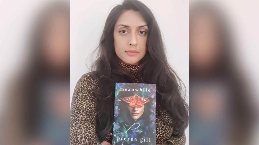 Prerna Gill with her new book