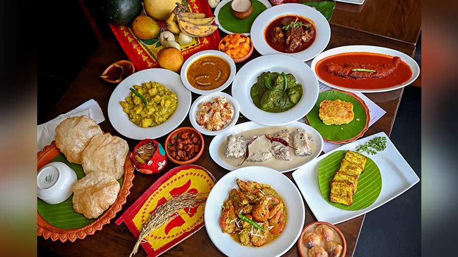 The Jamai Bhoj buffet at Oh! Calcutta has a selection of scrumptious Bengali dishes, which will also be available on the menu on Jamai Sasthi and over the weekend