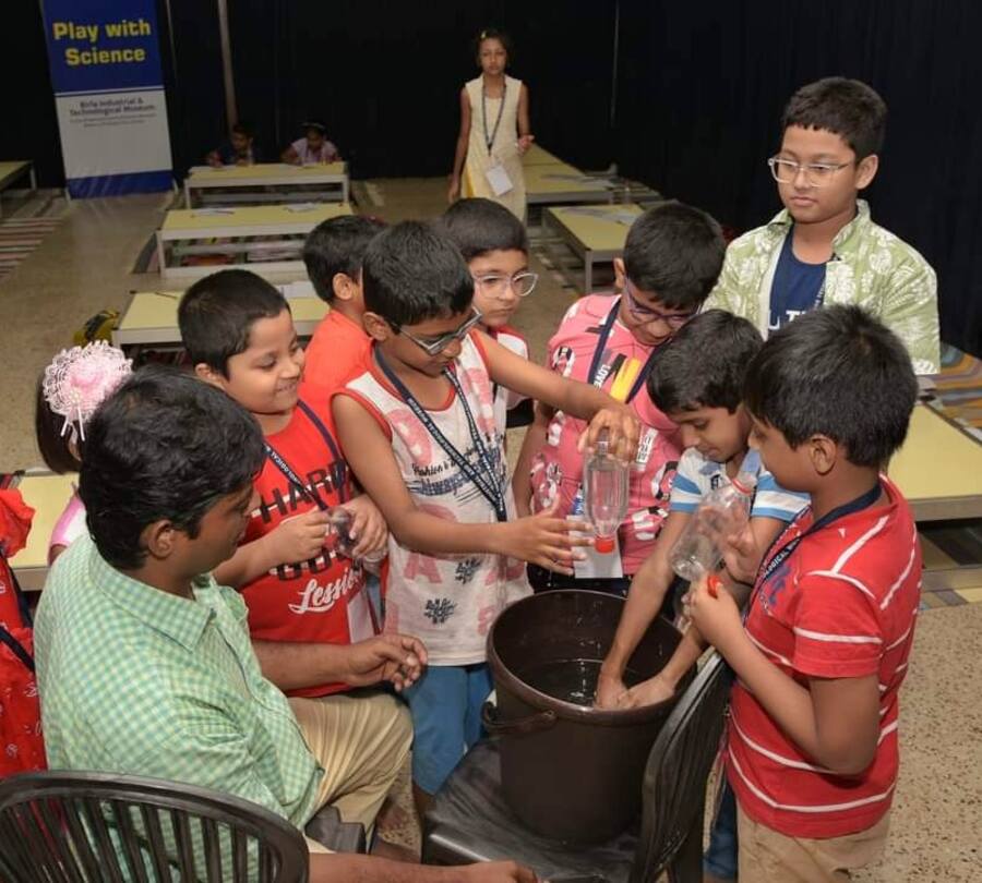 Students from several schools have enrolled for the ongoing summer science camps being held at the Birla Industrial and Technological Museum, Kolkata, the first science museum in the country under the National Council of Science Museums (NCSM), Ministry of Culture, Govt. of India  