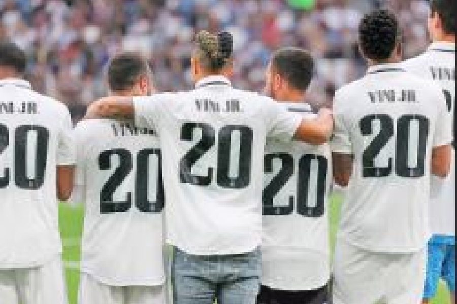 Real Madrid players will wear No 20 against Rayo Vallecano in