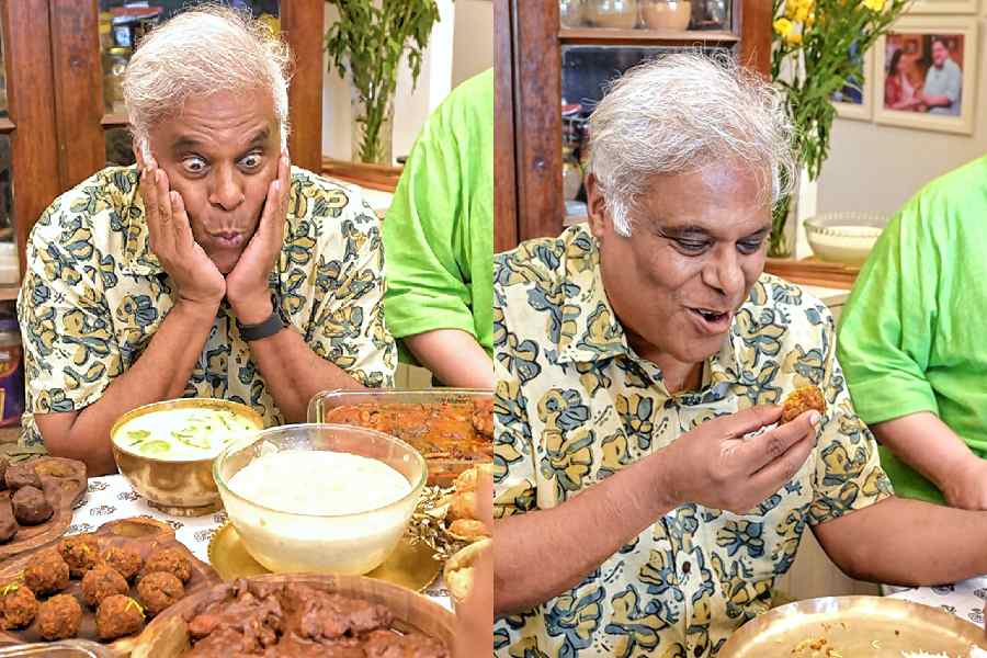 Ashish Vidyarthi loved what he saw and ate!