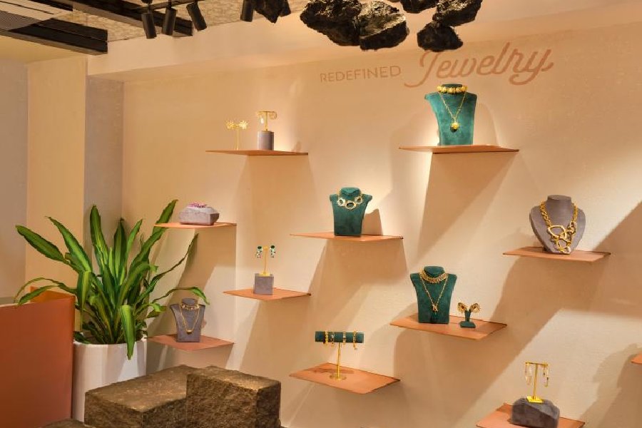 A glimpse of Isharya’s flagship store in Bangalore