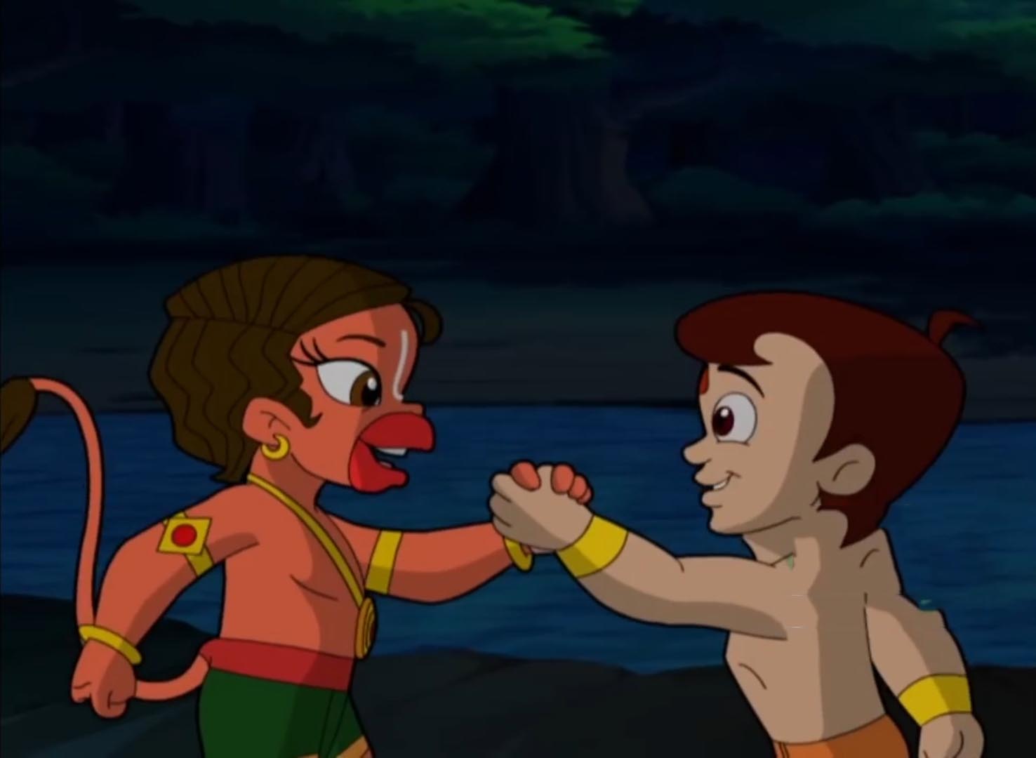 Krishna and Chhota Bheem Kids Rakhi - PRPL319