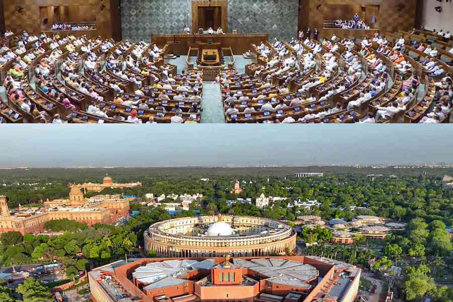 Parliament House | Central vista project including new Parliament building  faced several court cases - Telegraph India