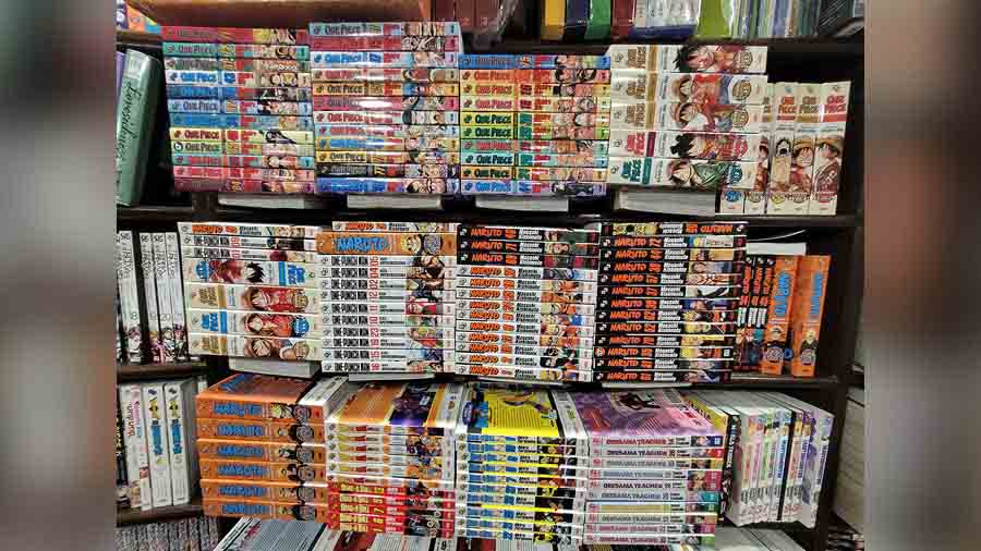 After several Kolkata customers demanded more manga comics, Bahrisons has tried to make available most of the manga catalogue 