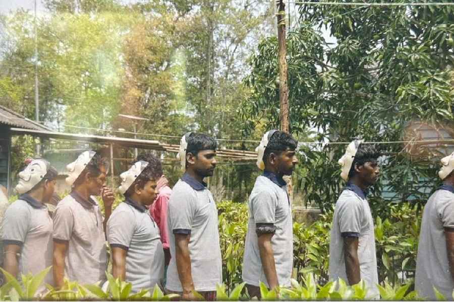 File picture of honey collectors in the Sunderbans