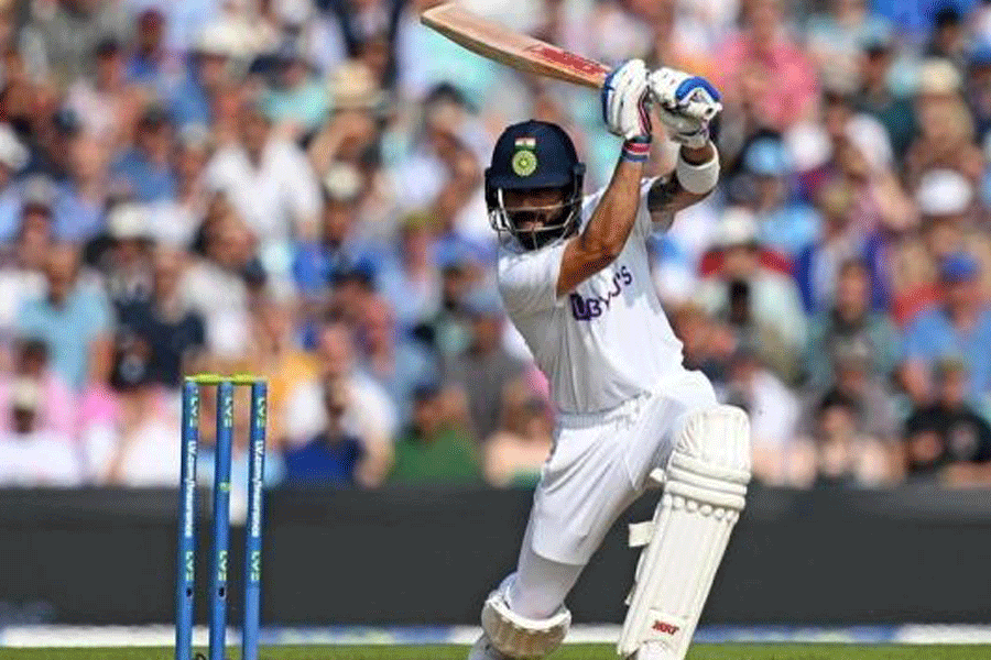 Virat Kohli has already gotten into Test mode.