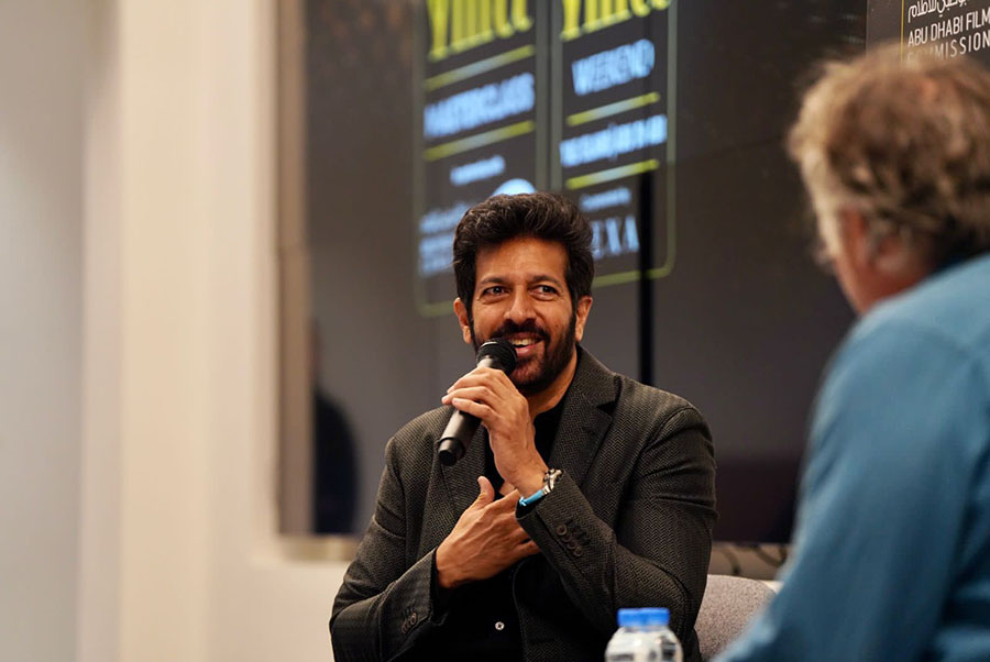 Filmmaker Kabir Khan participated in a discussion with Hans Fraikin, film and television commissioner, Abu Dhabi Film Commission, during the Director's Cut session at IIFA23.